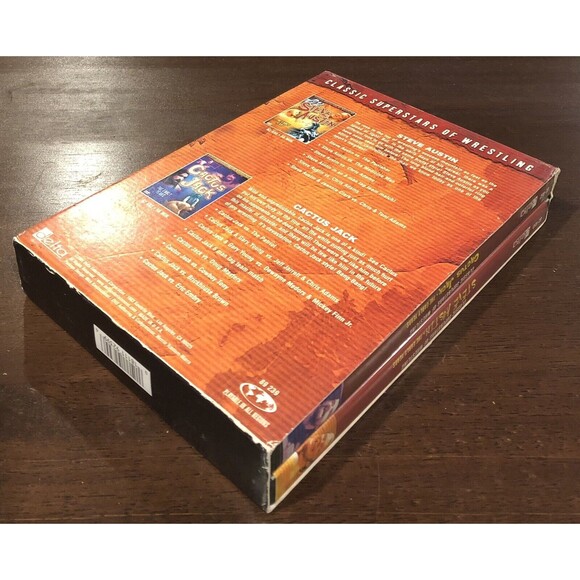 Steve Austin / Cactus Jack The Early Years Wrestling DVD, 2004, 2 Disc Set - Picture 4 of 8